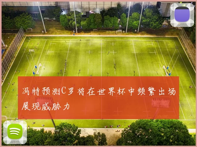 冯特预测C罗将在世界杯中频繁出场展现威胁力